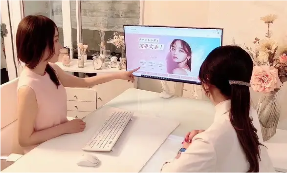 面接の様子