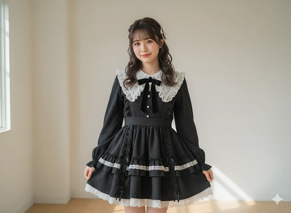 チャットレディの服装:地雷系