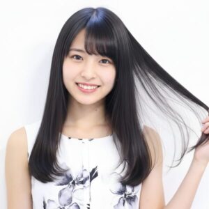 チャットレディにおすすめの稼げる髪型:サラサラストレート